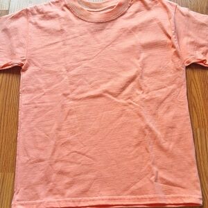 NEW Boys, Unisex Coral Tee Shirt, Hanes Beefy T,  XS S M Lg